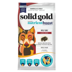 Solid Gold® Nutrient Boost Wolf King® Bison