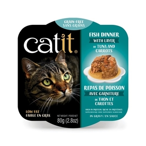 Catit Fish Dinner with Tuna & Carrots 80 g