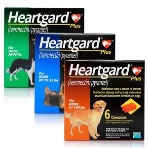 Heartgard Plus (ivermectina/pirantel) - Caja de 6 und.