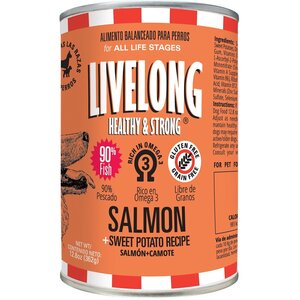 Livelong Salmon + Sweet Potato 13 oz