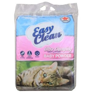 Easy Clean Cat Litter Baby Powder 33 lbs