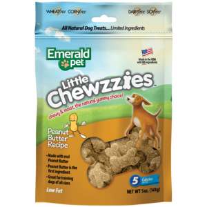 Emerald Pet® Little Chewzzies Treats - Peanut Butter