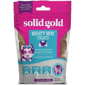 Solid Gold Mighty Mini Treat Chicken, Chickpea & Sweet Potatoes 4 oz