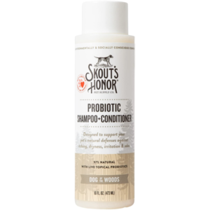 Skout's Honor Probiotic Shampoo+Conditioner Dog of the Woods 16 oz