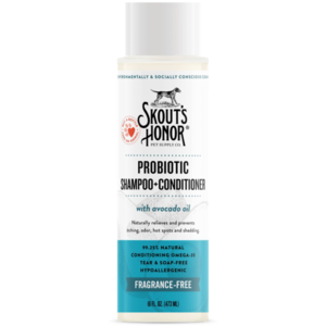 Skout's Honor Probiotic Shampoo+Conditioner Fragance-Free 16 oz