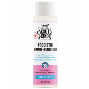 Skout's Honor Probiotic Shampoo+Conditioner Happy Puppy 16 oz