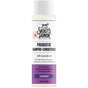 Skout's Honor Probiotic Shampoo+Conditioner Lavender 16 oz