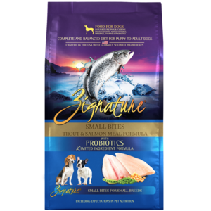 Zignature® Trout & Salmon Meal Small Bites